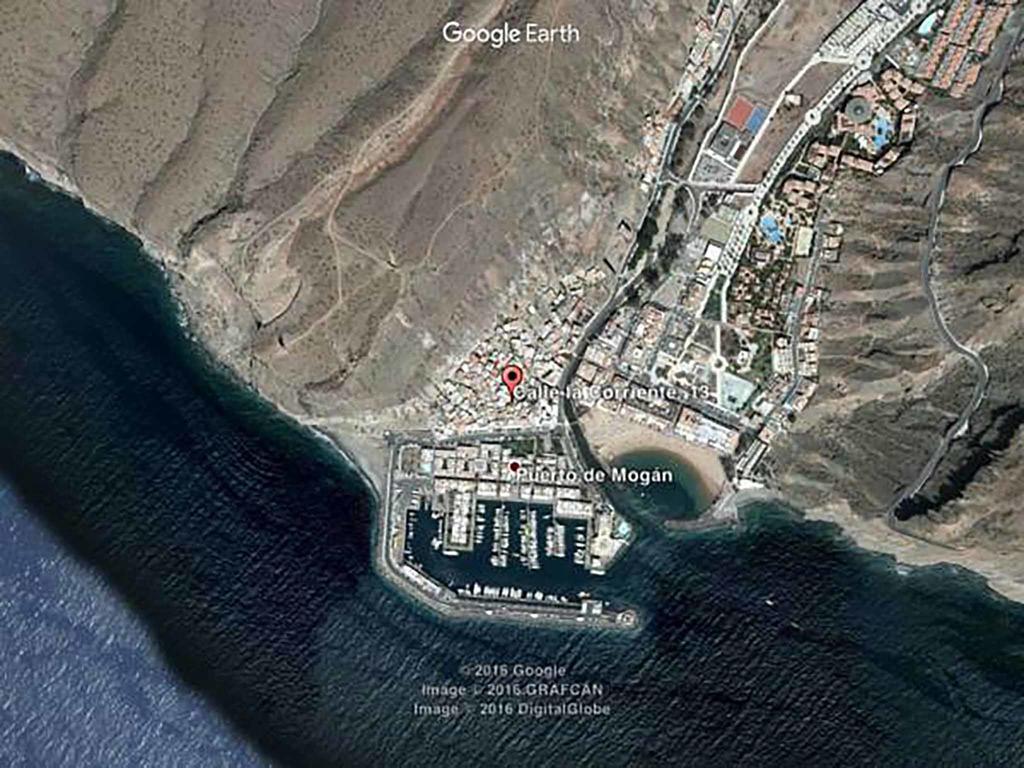 Pensión Playa Puerto De Mogan Bagian luar foto